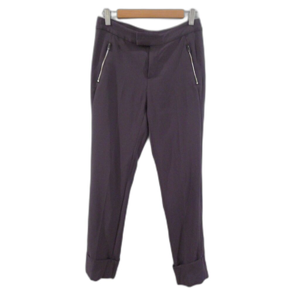 Rag & Bone New York Cuffed Tapered Trouser With Zipper Pockets - Black 2